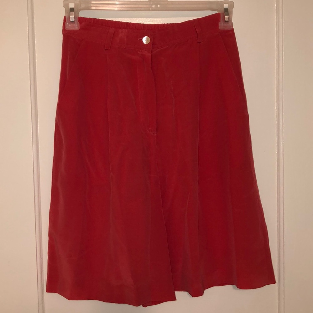 Talbots silk shorts